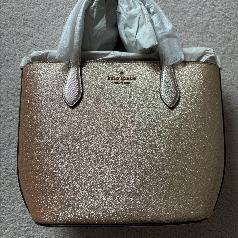 Kate Spade Glittering Gold Tote